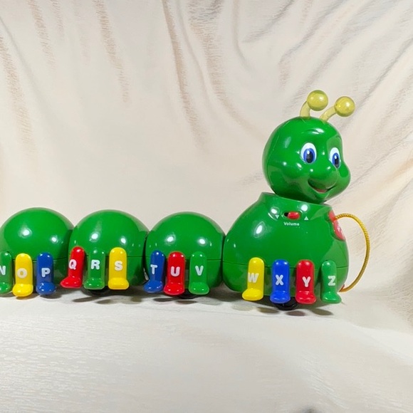 1999 Leapfrog Caterpillar Alphabet-Interactive Letters, Sounds Colors - Picture 4 of 14